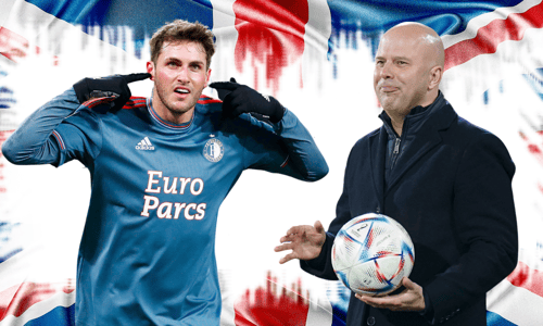 Santiago Giménez, Arne Slot, Feyenoord