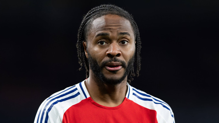 Raheem Sterling was on loan at Arsenal last season
