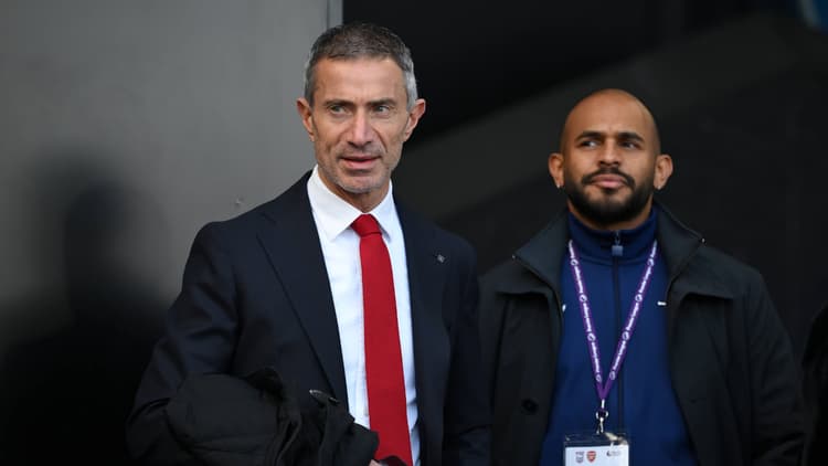 Arsenal sporting director Andrea Berta