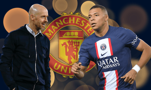 Kylian Mbappé, Erik ten Hag, Manchester United