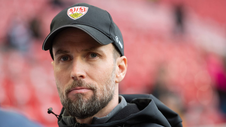 Sebastian Hoeneß als trainer van VfB Stuttgart