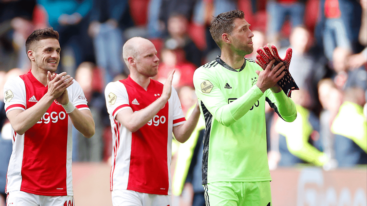 Maarten Stekelenburg, Dusan Tadic, Davy Klaassen, Ajax