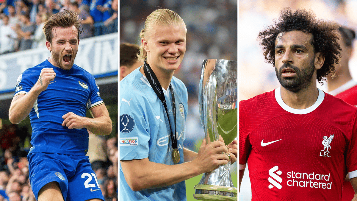 Ben Chilwell, Erling Haaland, Mohamed Salah