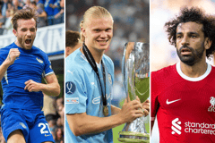 Ben Chilwell, Erling Haaland, Mohamed Salah