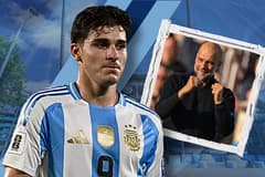 Julian Alvarez, Man City, Pep Guardiola