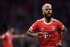 Eric Maxim Choupo-Moting in action with Bayern Munich.