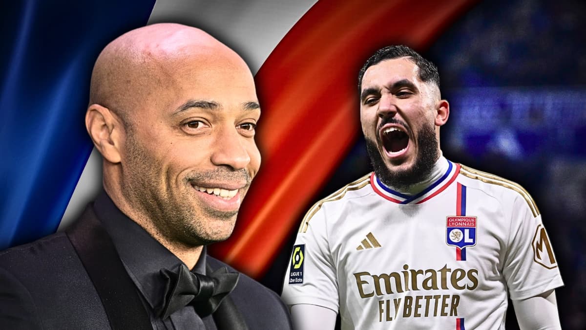 Thierry Henry, Rayan Cherki, Lyon, France