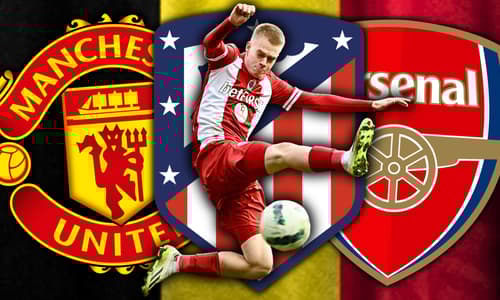 Arthur Vermeeren, Atletico, Man Utd, Arsenal