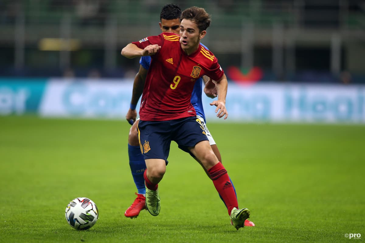 Gavi, Spain v Italy, Nations League