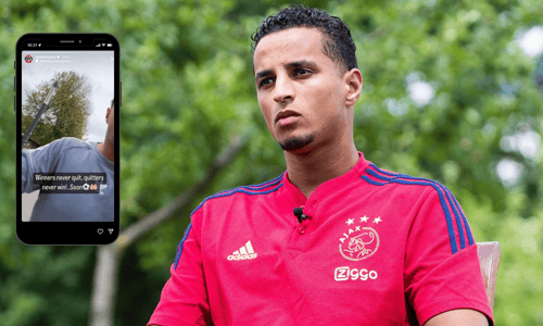 Mohamed Ihattaren reactie, 2022