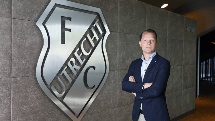 Jordy Zuidam is sinds de zomer van 2017 bij FC Utrecht werkzaam als technisch directeur