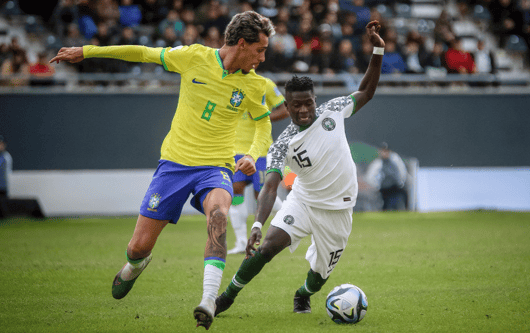 Marlon Gomes, Vasco da Gama-middenvelder in het shirt van Brazilië
