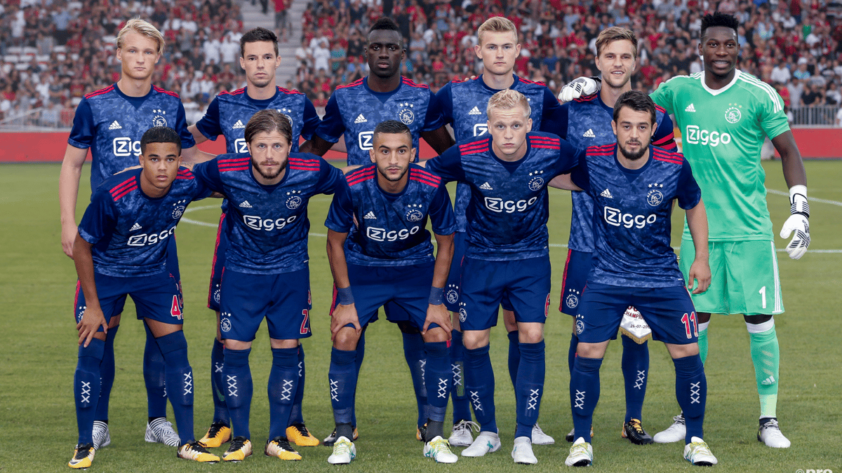 Ajax, Ajax team photo 2017/18