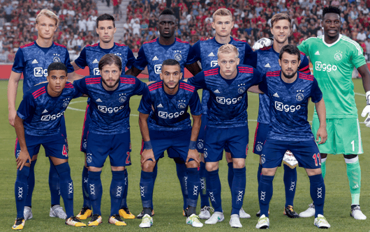 Ajax, Ajax team photo 2017/18