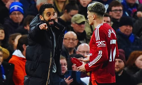 Ruben Amorim, Alejandro Garnacho, Man Utd, 2024/25
