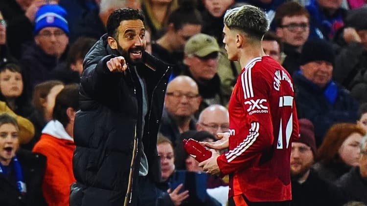 Alejandro Garnacho has had a frustrating season for Man Utd.