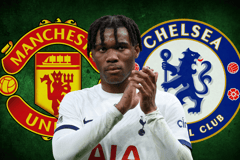 Destiny Udogie, Man Utd, Chelsea, Tottenham, 2023/24