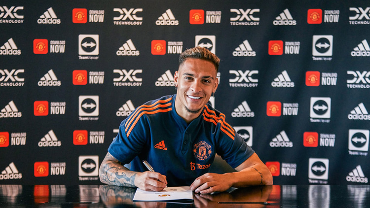 Antony cost Man Utd €95m in 2022