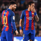 Messi and Neymar at Barcelona