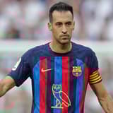 Sergio Busquets in action for Barcelona.