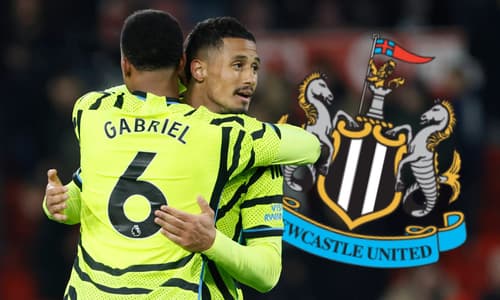 William Saliba, Newcastle, 2023/24