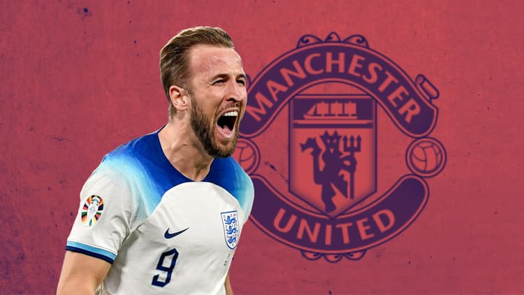 Harry Kane is a top transfer target for Manchester United