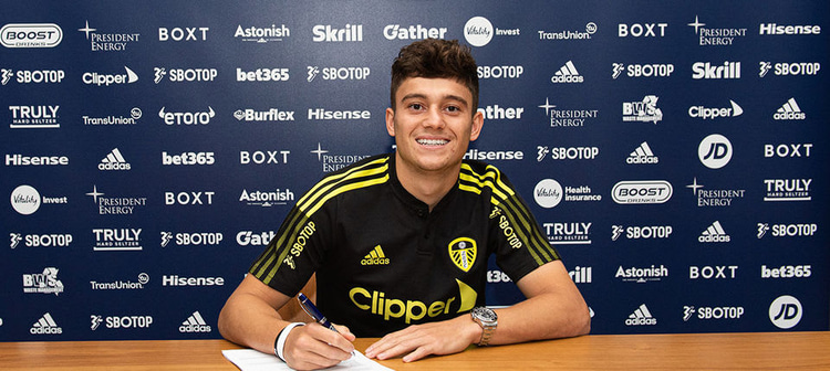Dan James joined Leeds from Man Utd last summer