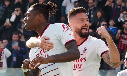Rafa Leao, Olivier Giroud, Milan, 2022-23