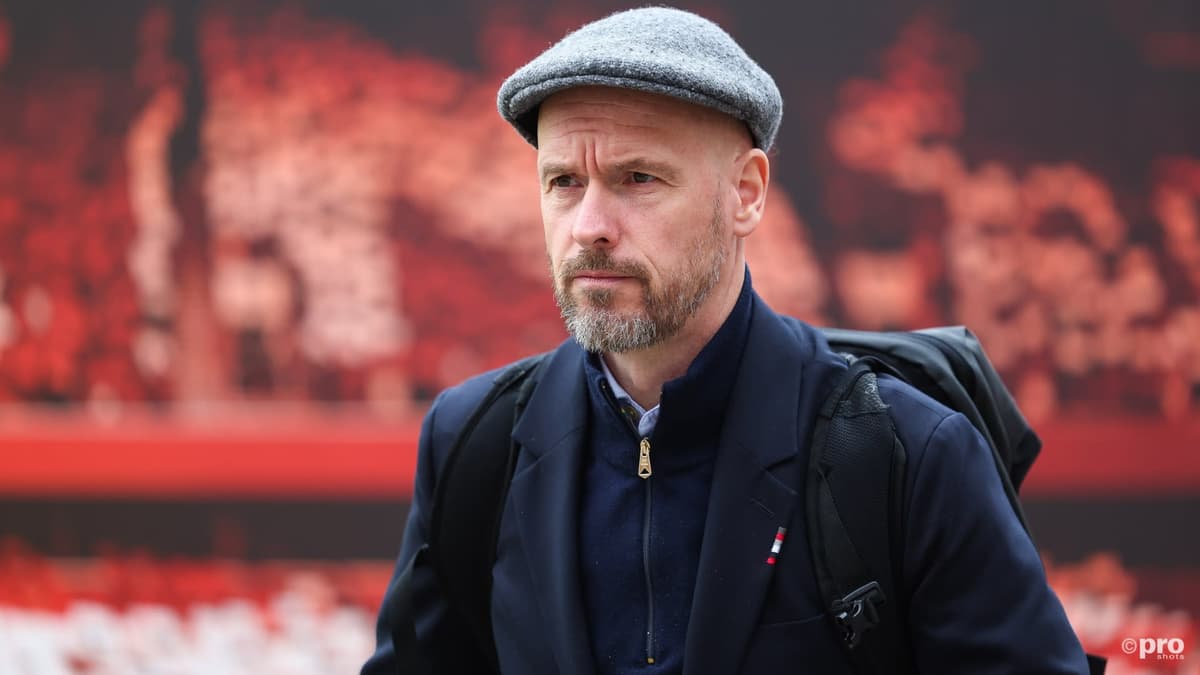 Erik ten Hag arriving for Nottingham Forest v Man Utd in the Premier League