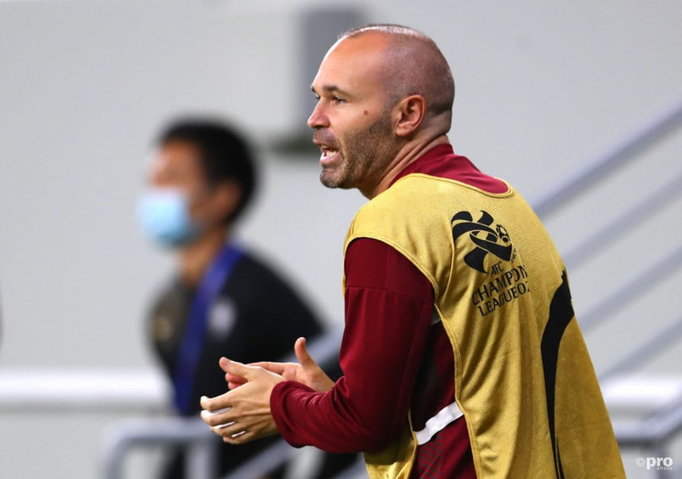 Andres Iniesta, now of Vissel Kobe
