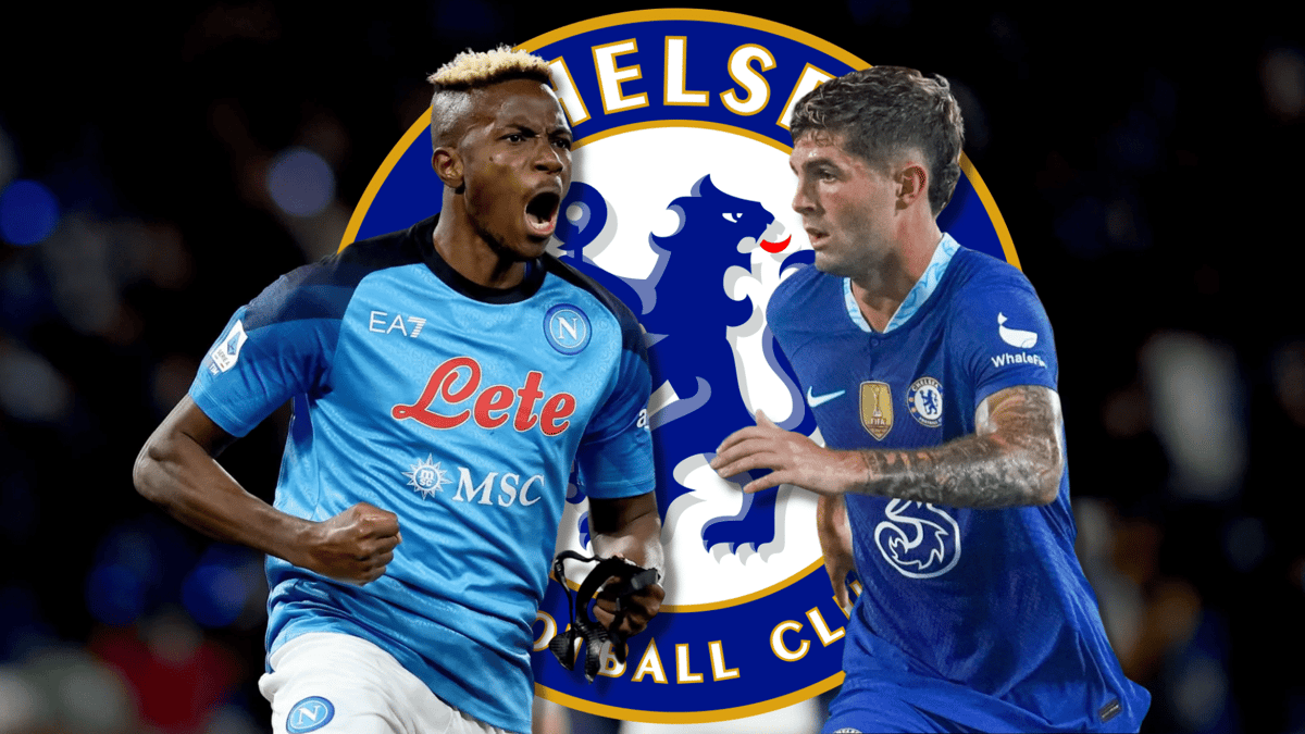 Victor Osimhen, Christian Pulisic, Chelsea, 2022/23