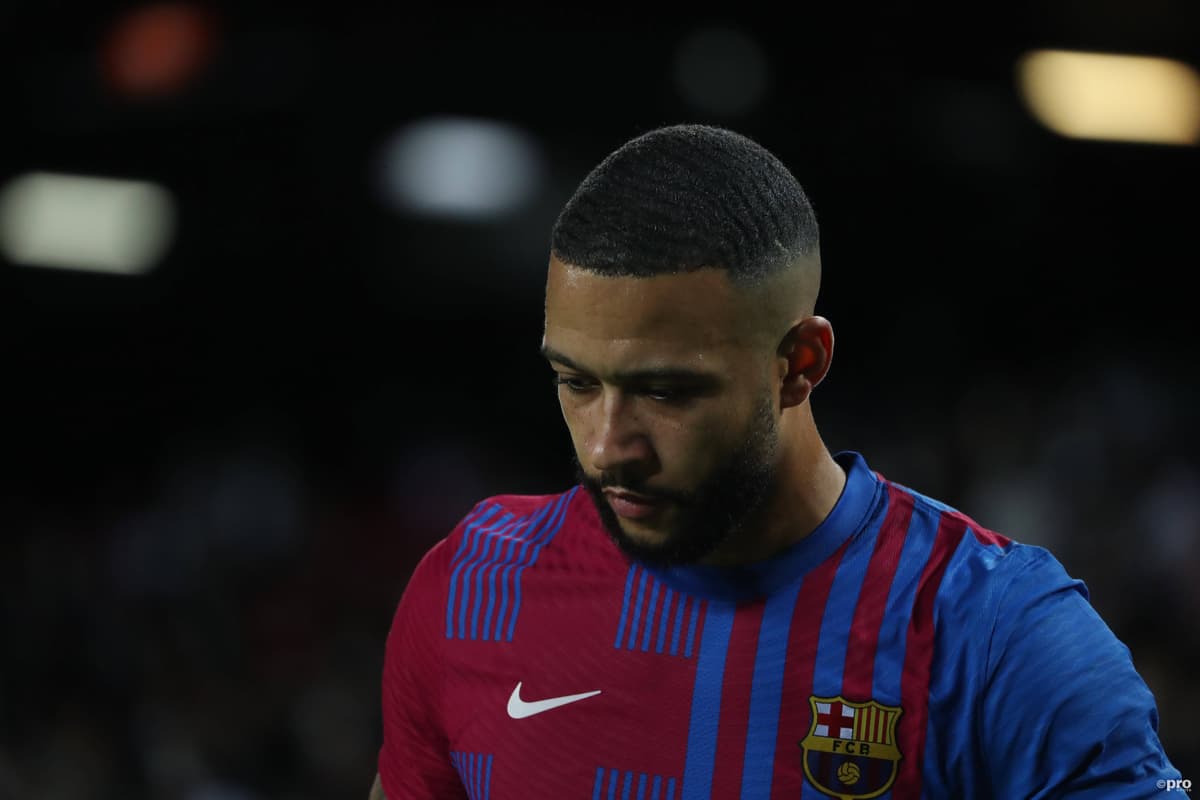 Barcelona forward Memphis Depay