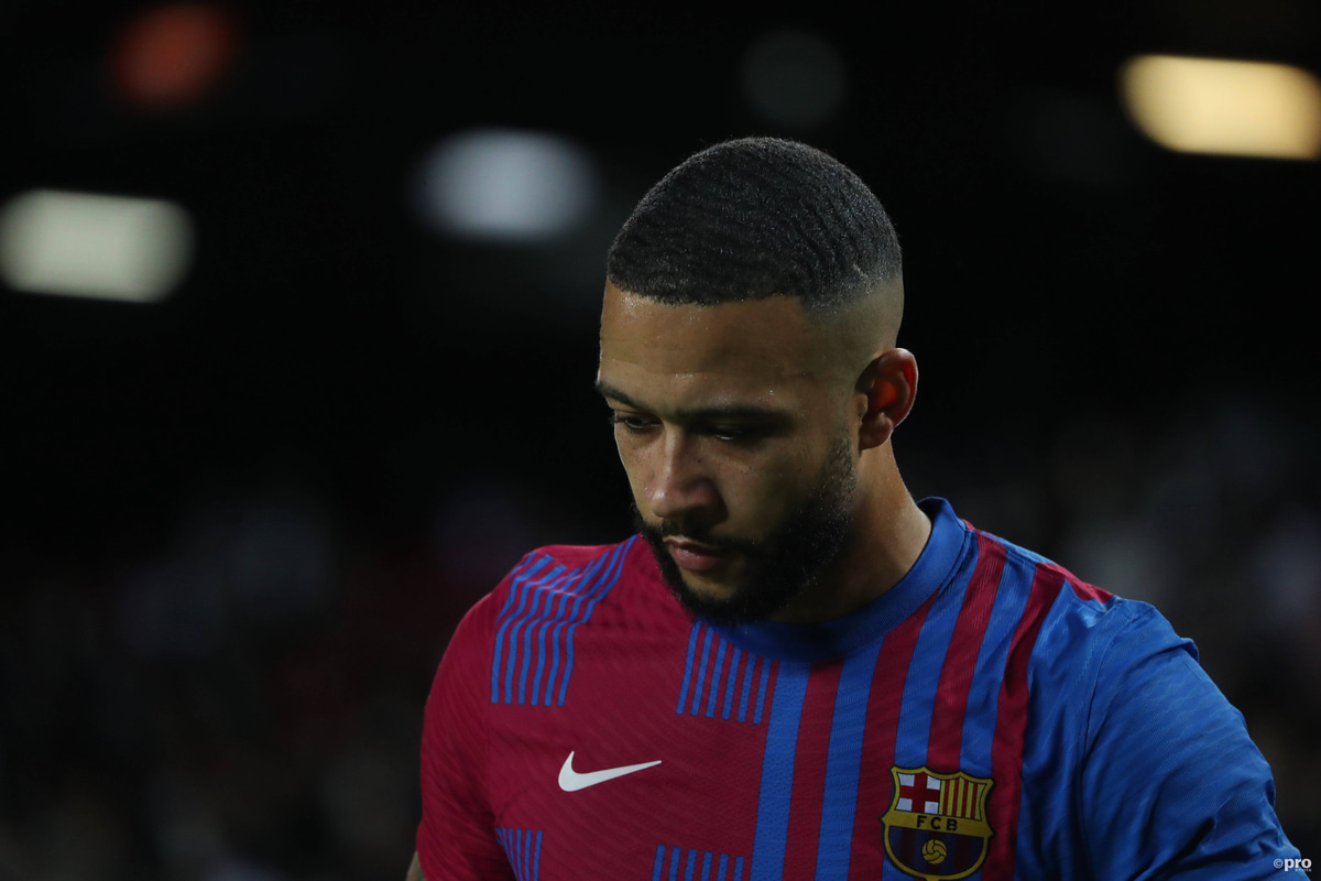 Barcelona forward Memphis Depay