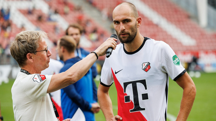 Bas Dost keerde afgelopen zomer na tien seizoenen terug in de Eredivisie.