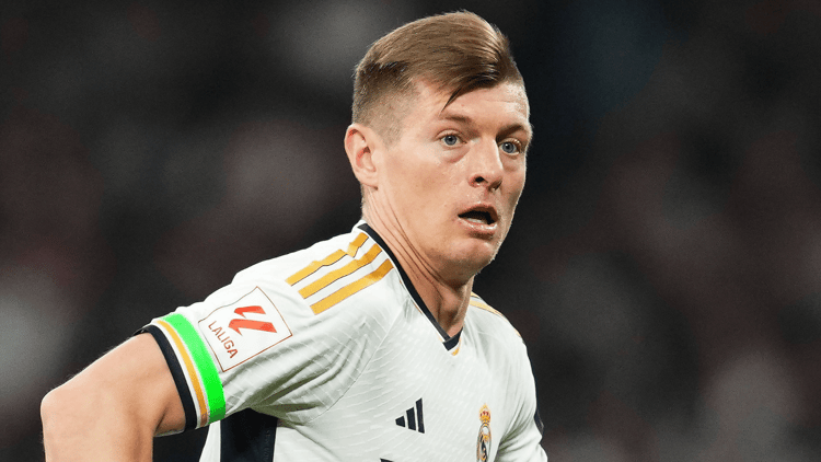 Toni Kroos during his playing days with Real Madrid