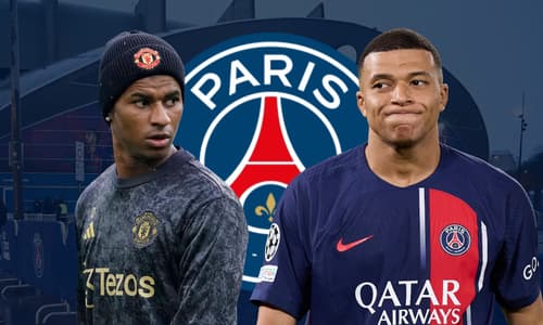 Marcus Rashford, Kylian Mbappe, PSG, 2023/24