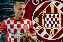 Donny van de Beek, Girona