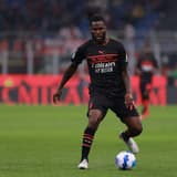 Franck Kessie of AC Milan in a Serie A match vs Hellas Verona.
