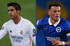 Raphael Varane and Ben White