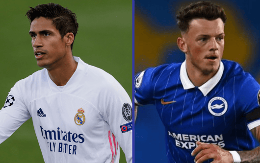 Raphael Varane and Ben White