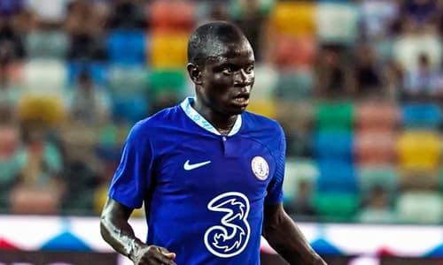 N'Golo Kante in action for Chelsea.