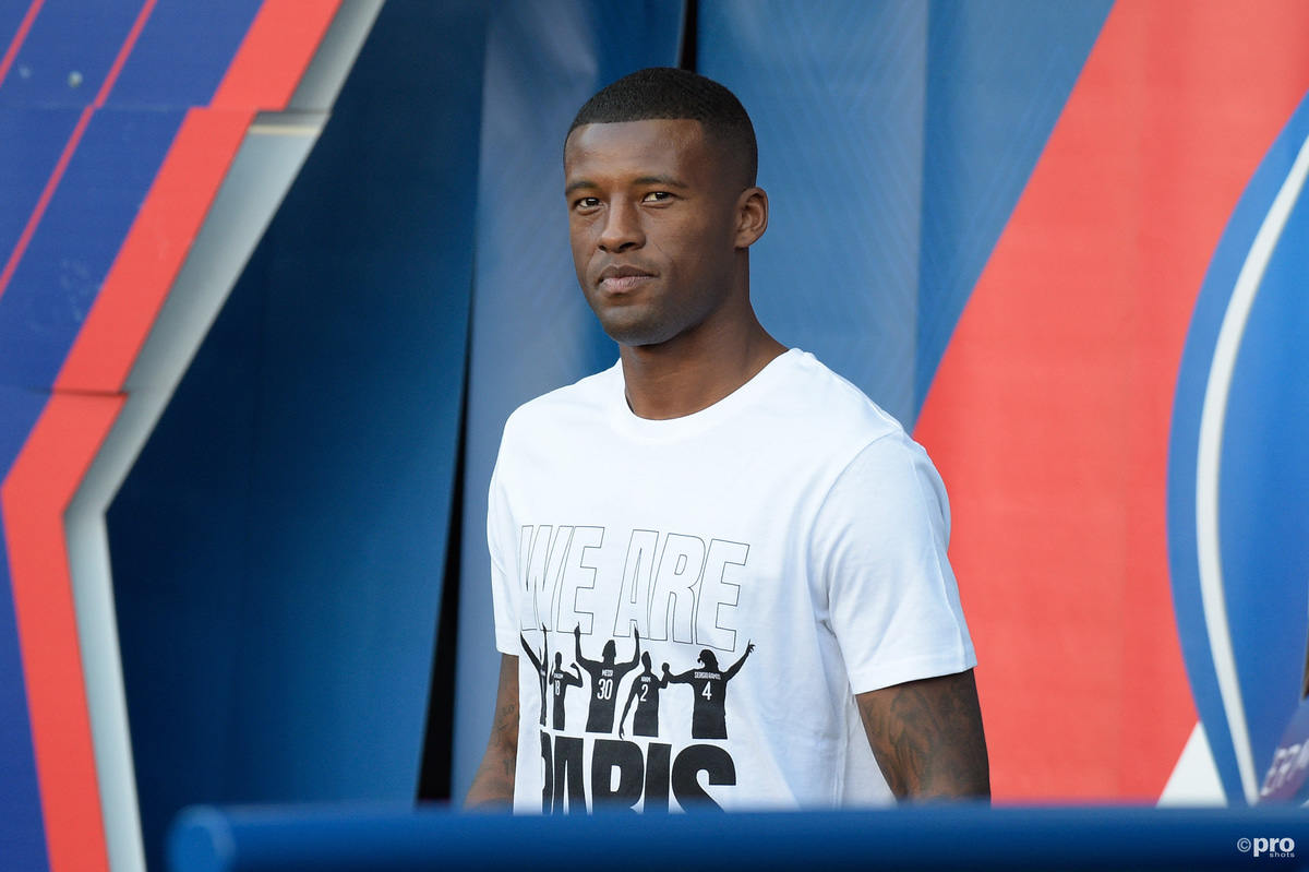 PSG midfielder Gini Wijnaldum