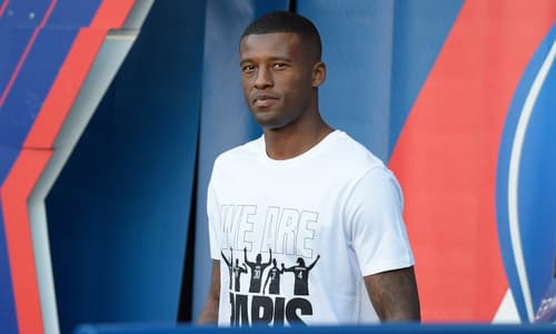 PSG midfielder Gini Wijnaldum