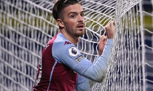 Man City target Jack Grealish playing in the Premier League for Aston Villa