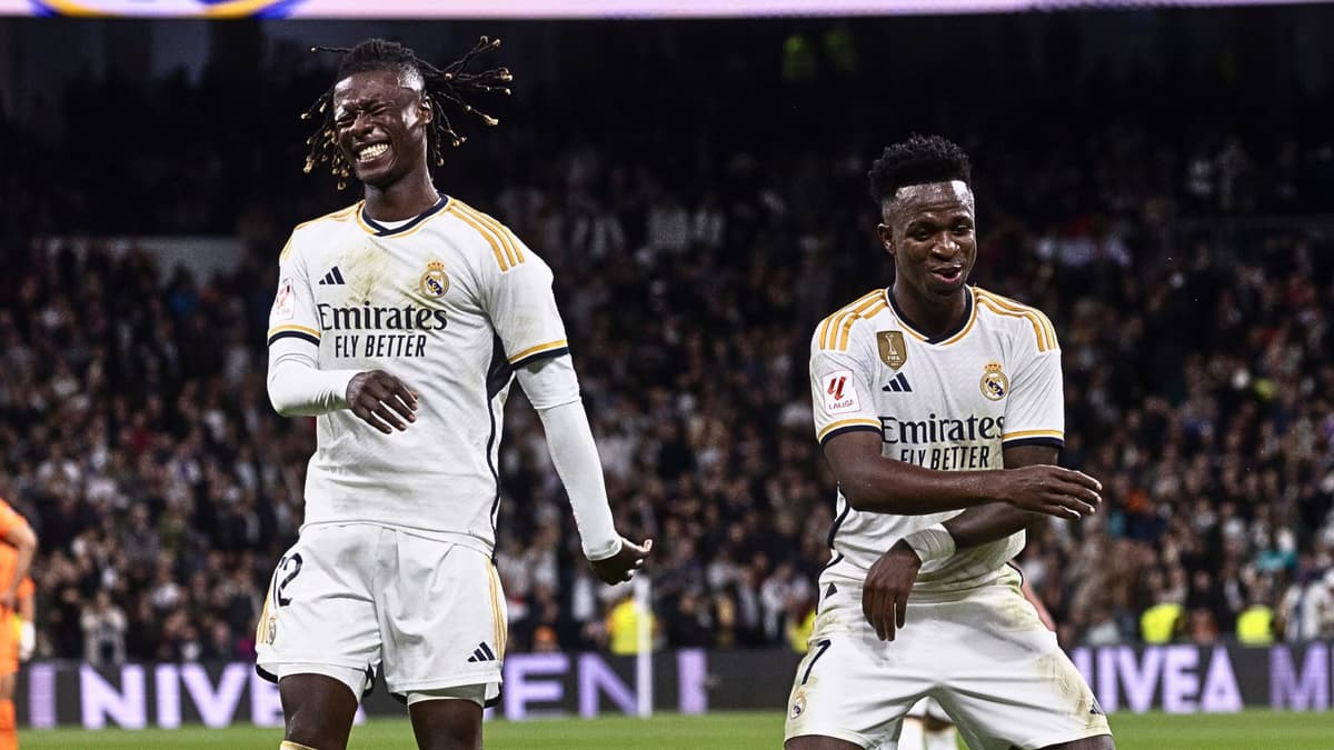 Eduardo Camavinga, Vinicius Jr, Real Madrid, 2023/24