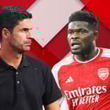 Thomas Partey, Mikel Arteta, Arsenal, 2023/24