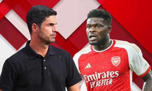 Thomas Partey, Mikel Arteta, Arsenal, 2023/24
