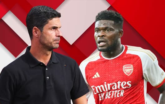 Thomas Partey, Mikel Arteta, Arsenal, 2023/24