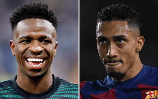 Vinicius Jr, Raphinha, 2023/24