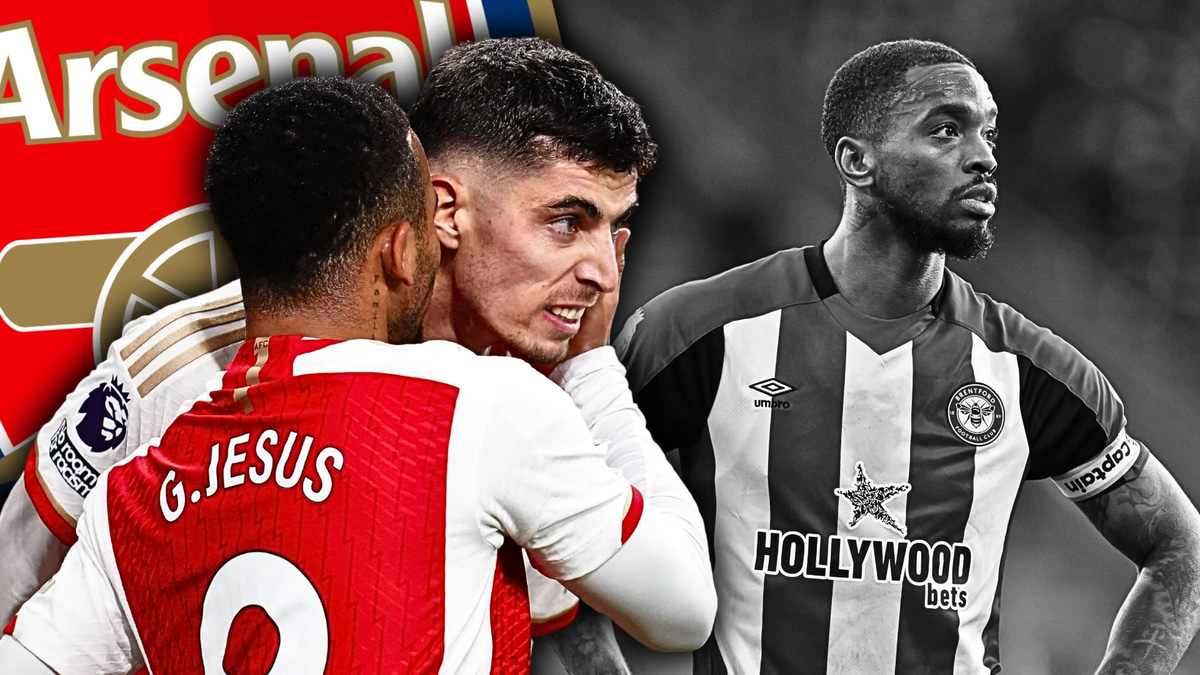 Kai Havertz, Gabriel Jesus, Ivan Toney, Arsenal